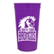a violet super size 32 oz stadium cup