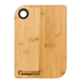 a bamboo with black silicone ring - bamboo cutting board