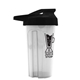 a frost tumbler & black lid 20 oz next gen tumbler with usa drink thru lid