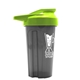a smoke tumbler & lime green lid 20 oz next gen tumbler with usa drink thru lid