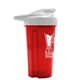 a translucent red tumbler & white lid 20 oz next gen tumbler with usa drink thru lid