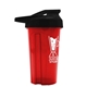 a translucent red tumbler & black lid 20 oz next gen tumbler with usa drink thru lid