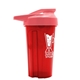 a translucent red tumbler & salmon lid 20 oz next gen tumbler with usa drink thru lid