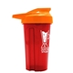 a translucent red tumbler & orange lid 20 oz next gen tumbler with usa drink thru lid