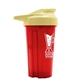 a translucent red tumbler & pastel yellow lid 20 oz next gen tumbler with usa drink thru lid