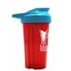 a translucent red tumbler & cyan lid 20 oz next gen tumbler with usa drink thru lid