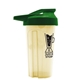 a translucent pastel yellow tumbler & green lid 20 oz next gen tumbler with usa drink thru lid