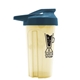 a translucent pastel yellow tumbler & steel blue lid 20 oz next gen tumbler with usa drink thru lid