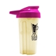 a translucent pastel yellow tumbler & pink lid 20 oz next gen tumbler with usa drink thru lid