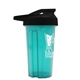 a translucent teal tumbler & black lid 20 oz next gen tumbler with usa drink thru lid