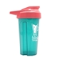a translucent teal tumbler & salmon lid 20 oz next gen tumbler with usa drink thru lid