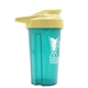 a translucent teal tumbler & pastel yellow lid 20 oz next gen tumbler with usa drink thru lid
