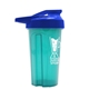 a translucent teal tumbler & royal blue lid 20 oz next gen tumbler with usa drink thru lid