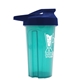 a translucent teal tumbler & navy blue lid 20 oz next gen tumbler with usa drink thru lid