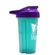 a translucent teal tumbler & violet lid 20 oz next gen tumbler with usa drink thru lid