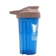 a translucent blue tumbler & mocha mousse lid 20 oz next gen tumbler with usa drink thru lid