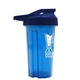 a translucent blue tumbler & navy blue lid 20 oz next gen tumbler with usa drink thru lid