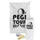 a white towel & white lid & white bottle the tourney - golf kit