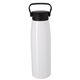 aerial view a white rene vacuum bottle with hanger - 19 oz, image 1 of 5