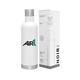 a group of 25 oz h2go noir - powder stainless steel bottle - matte white