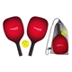 a red pickleball set