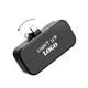 aerial view a black 4500 mah light up power bank, image 1 of 7