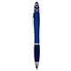 aerial view a blue trinity spinning stylus pen, image 1 of 4