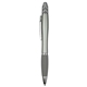 aerial view a silver trinity spinning stylus pen, image 1 of 4