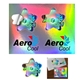 a group of customcut(tm) 6 x 8 full color custom shape removable vinyl sticker sheets