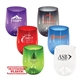 a group of 12 oz plastic stemless wine glass