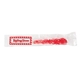 a red/cherry candy by color - individual rock candy stick