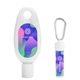 a white sunscreen lip moisturizer with spf15 carabiner kit