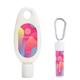 a white quench hand body lotion lip moisturizer carabiner kit