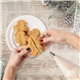 aerial view a group of fresh beginnings ginger molasses cookie, image 1 of 4