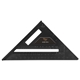 a black work - it 7 inch carpenter speed square