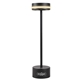 a black renew nightshade rechargeable desk lamp
