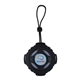 aerial view a black pontunez floating wireless speaker, image 1 of 3