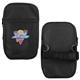 aerial view a black eco tumbler pouch, image 1 of 2