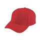a red augusta sportswear - youth adjustable wicking mesh cap