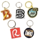 aerial view a group of 1.5 diestruck soft enamel keychain, image 3 of 3