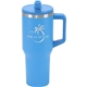 aerial view a light blue urban peak(r) 40 oz glacier vacuum travel mug, image 1 of 5