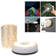 aerial view a white luma rechargeable multi - function camp light, image 1 of 26