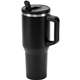 aerial view a black urban peak(r) 40 oz glacier vacuum travel mug, image 7 of 7