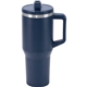 aerial view a navy blue urban peak(r) 40 oz glacier vacuum travel mug, image 2 of 3