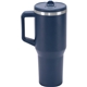 aerial view a navy blue urban peak(r) 40 oz glacier vacuum travel mug, image 3 of 3