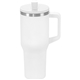 aerial view a white urban peak(r) 40 oz glacier vacuum travel mug, image 2 of 5