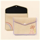 a group of snapfolio for macbook air / pro burlap neoprene - 13