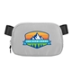 aerial view a gray explorer belt bag, image 1 of 2