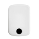 aerial view a white 5000 mah magnetic wireless charging power bank, image 1 of 3