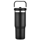 a black 30 oz stainless steel bottle